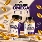 A.L. Nutrition Absolute Omega – 1000mg Fish Oil (EPA+DHA) | 60 Softgels
