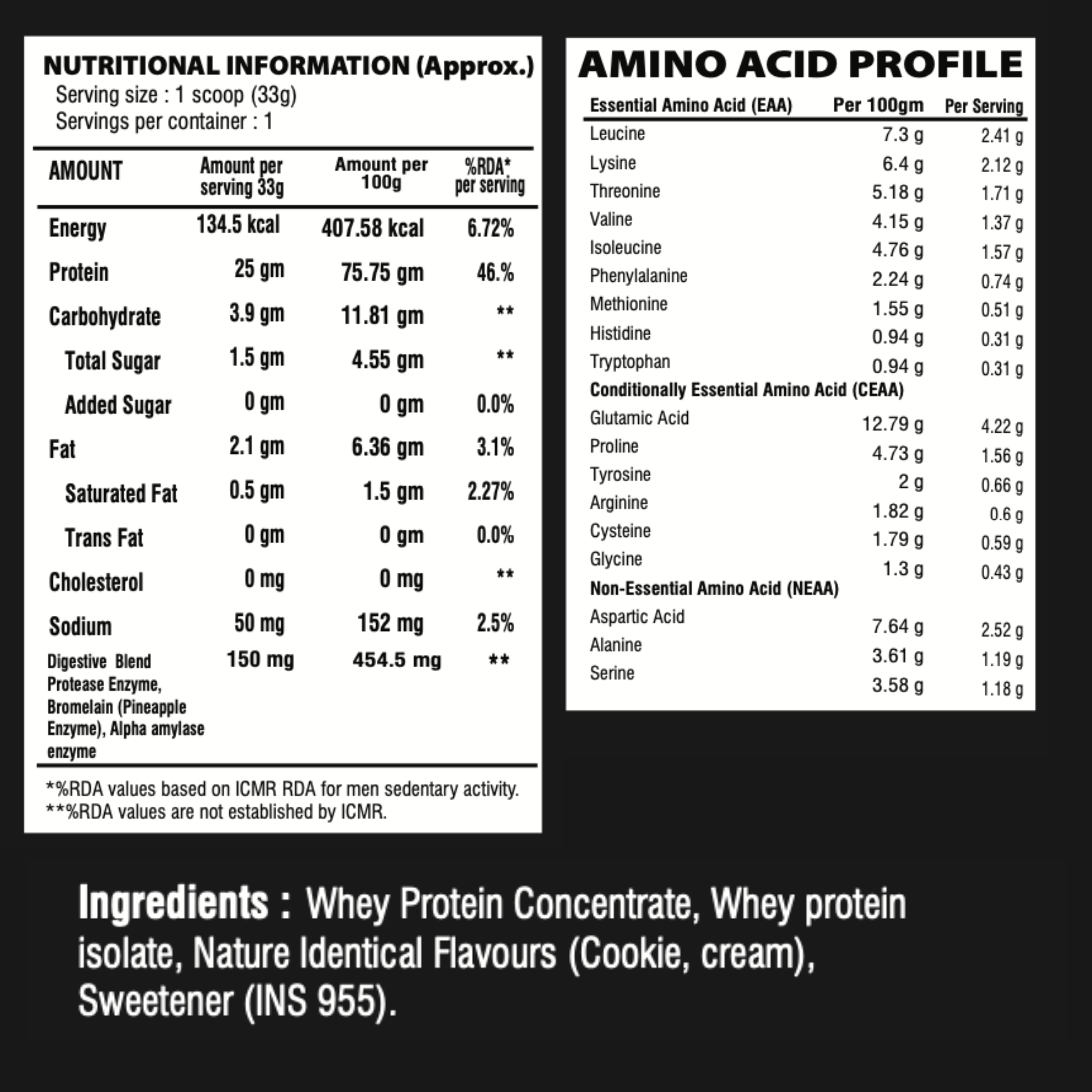 A.L. Nutrition Whey Protein – Pure and Powerful Nutrition