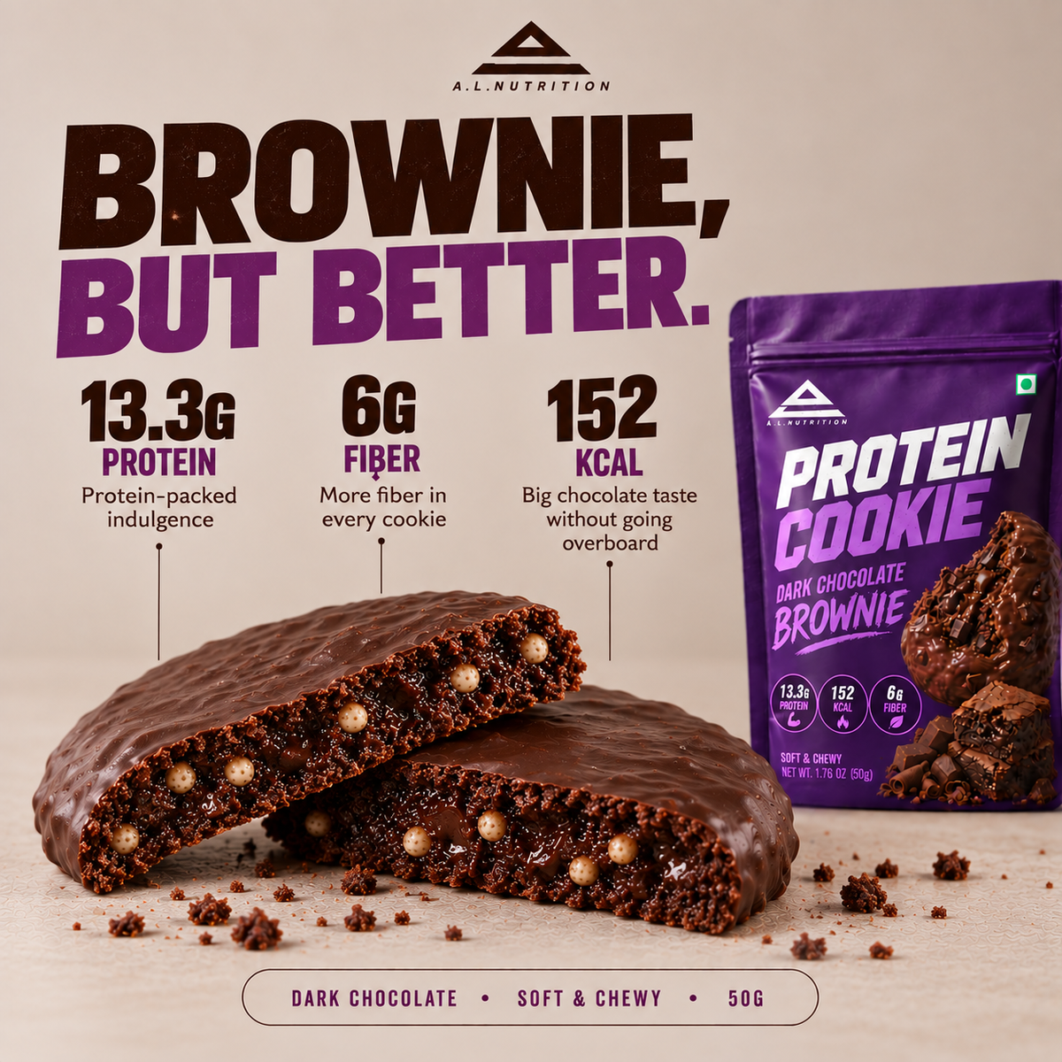 A.L. Nutrition Protein Cookies