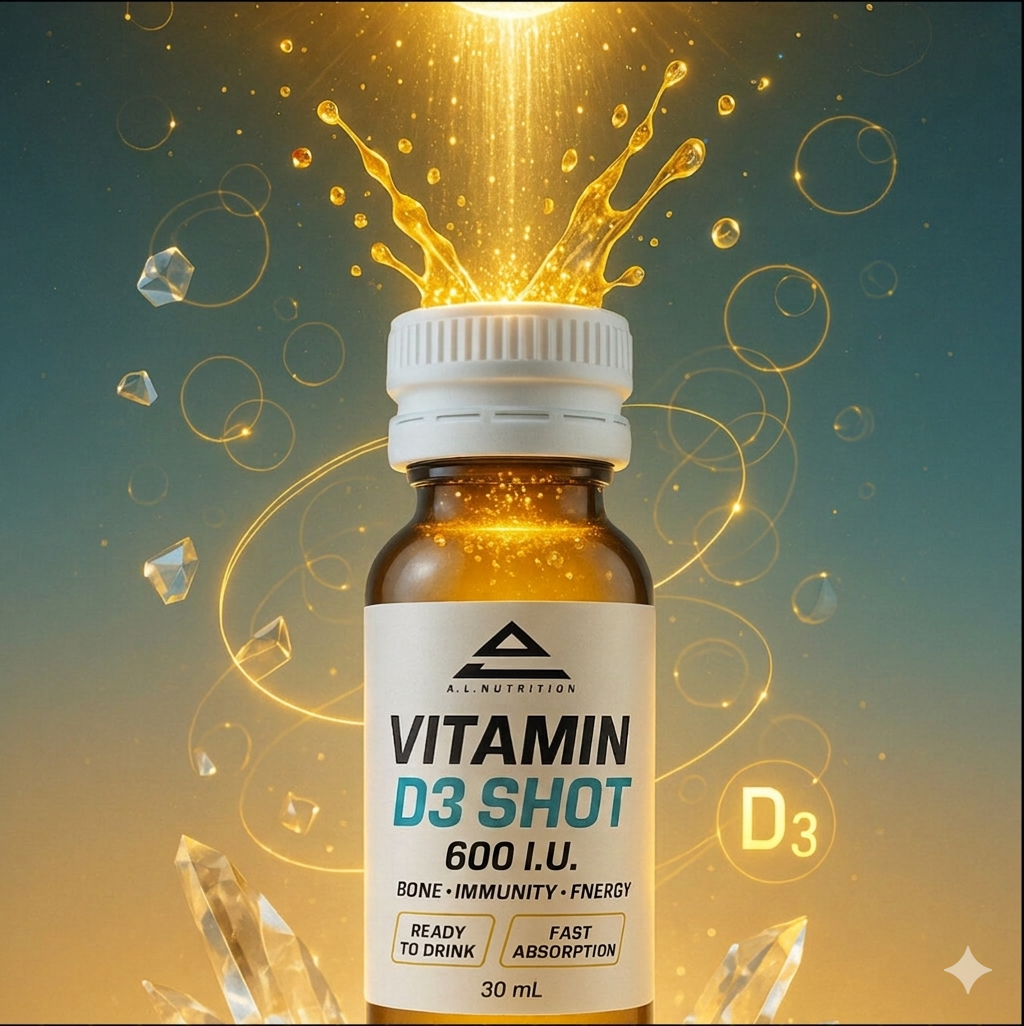 VITAMIN D3 SHOTS (600 i.u. x 3 shot) PACK OF 6